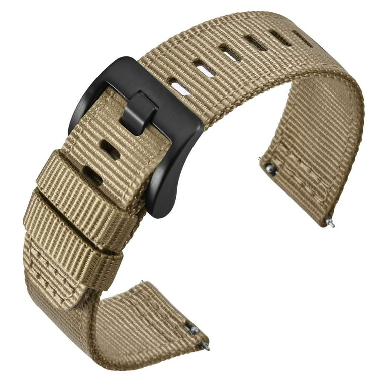 ANNEFIT Quick Release Watch Bands 22mm, Military Ballistic Nylon