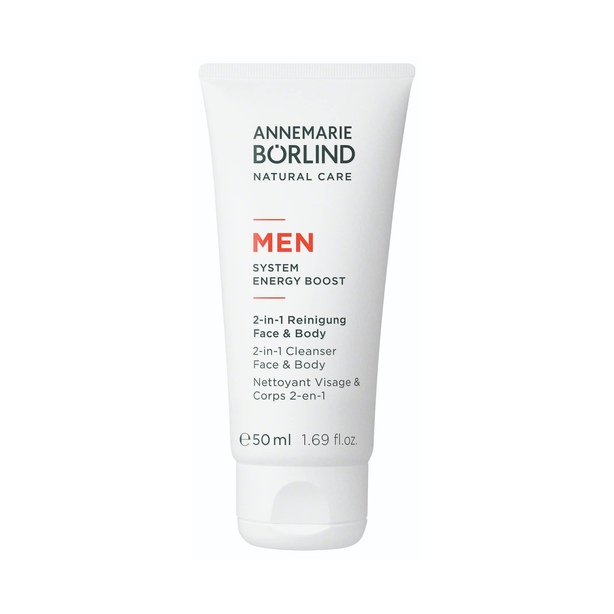 ANNEMARIE BÖRLIND MEN SYSTEM ENERGY BOOST 2in1 Cleanser Face & Body