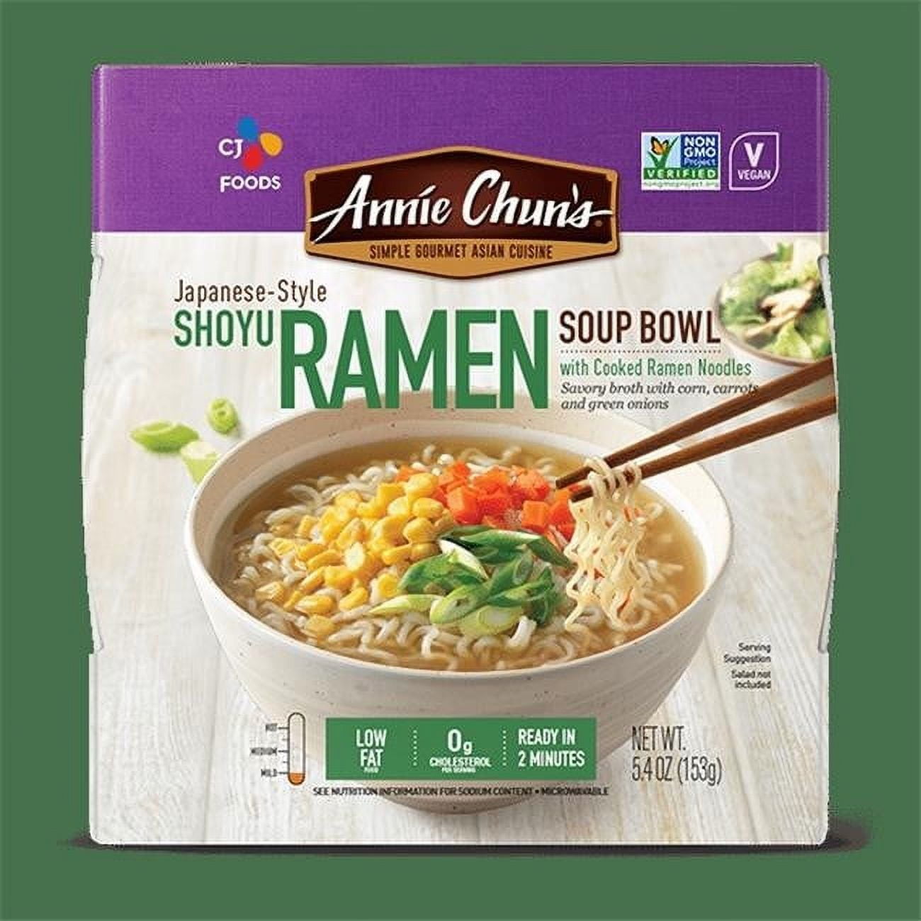 ANNIE CHUN'S Korean Style Spicy Ramen Soup Bowl
