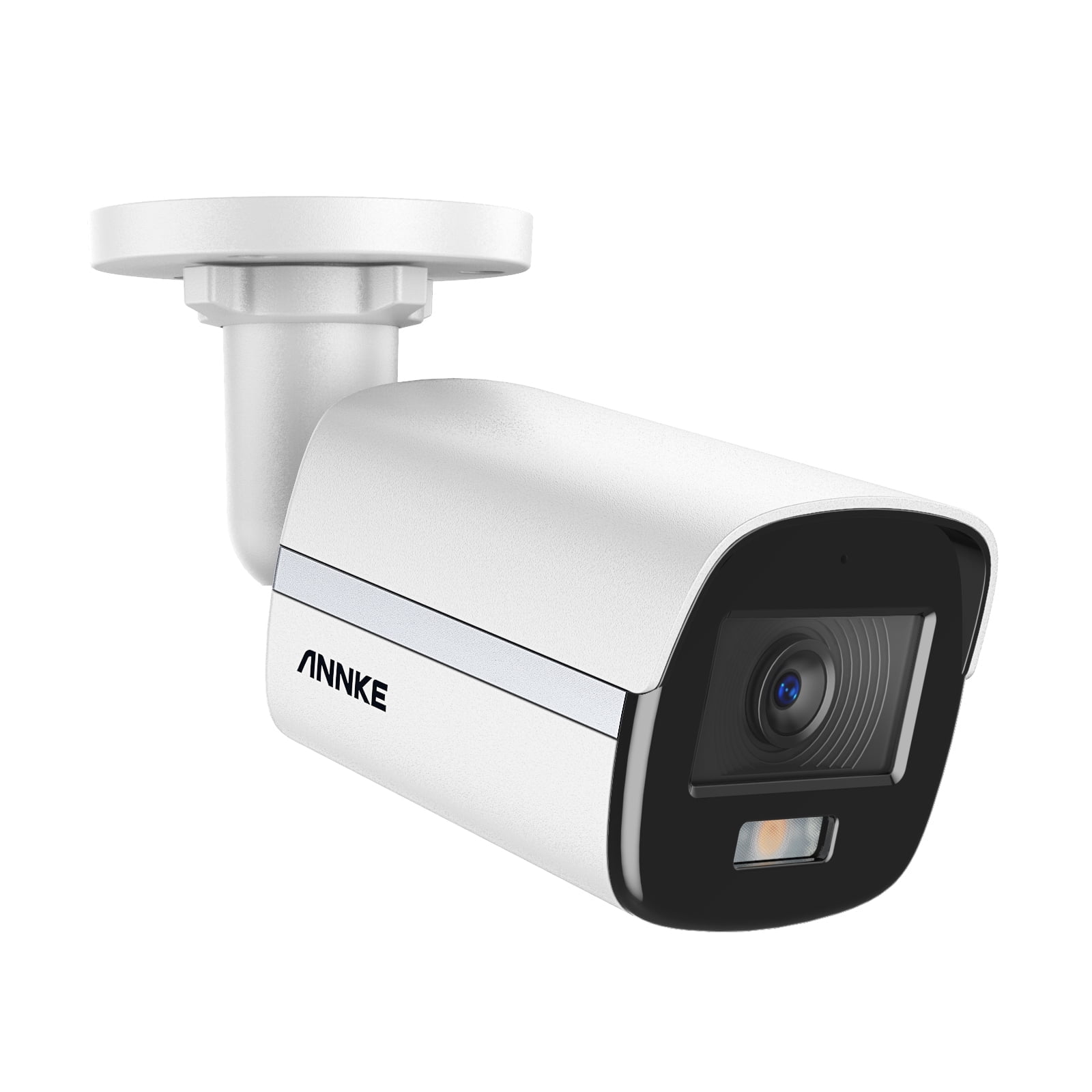 ANNKE 3K Add-On Security Bullet Camera with Full Color Night Vision, 4-in-1 TVI/AHD/CVI/CVBS CCTV Surveillance Bullet Cam with Built-in Mic, 2.8mm Lens, IP67 Weatherproof