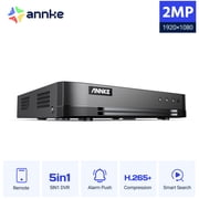 ANNKE 16-Channel 1080p Lite Hybrid H.265+ Security DVR, Remote Access, Motion Detection, No Hard Drive
