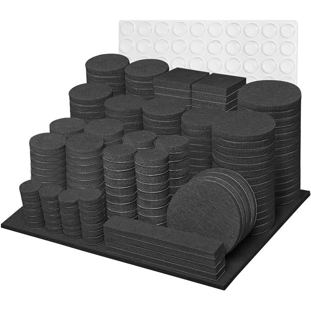 ANNVCHI Felt Furniture Pads 300 Pcs, Self Adhesive, Anti Scratch