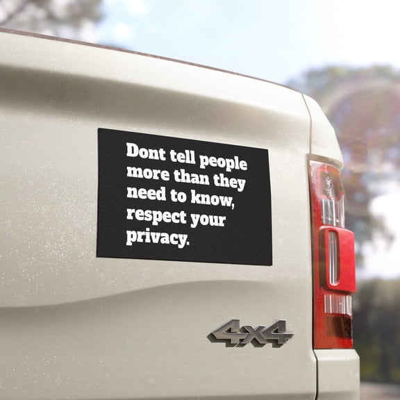 ANONYMOUS QUOTES Car Magnets