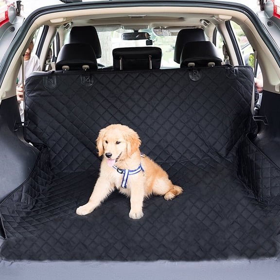 ANOSOSPECIAL Dog Car Seat Cover,Cargo Liner for Dogs,Thick with Side Walls Bumper Flap Protection Easy Clean Water Resistant for Pet SUV Truck Trunk