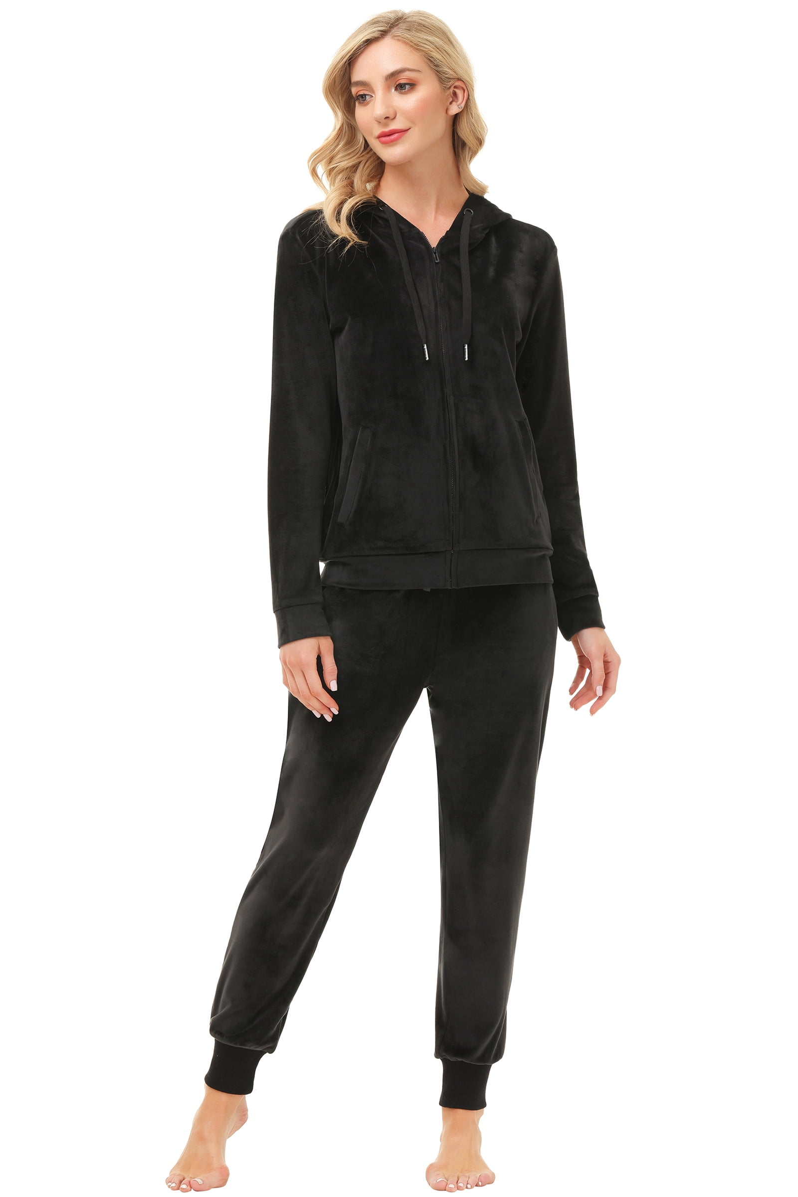 womens nike velour tracksuit sets