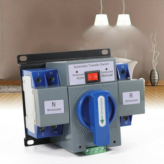 ANQIDI 110V 63A Dual Power Automatic Transfer Switch Dual Power Generator Changeover Switch