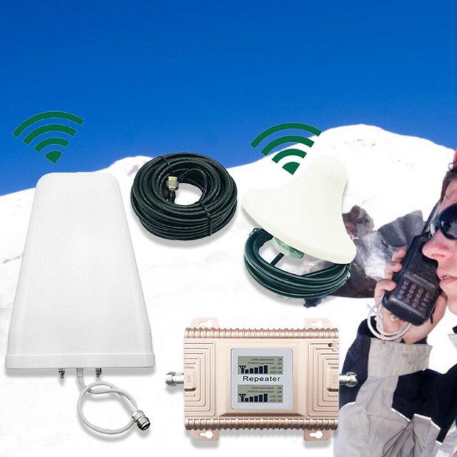 ANQIDI CDMA PCS 850/1900MHZ Dual Band Cell Phone Signal Booster