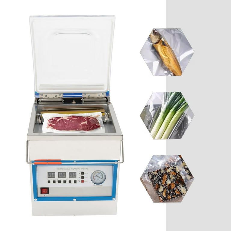 ANQIDI Commercial Chamber Vacuum Sealer Highly Efficient Food Packing Machine  Sealer 110V 