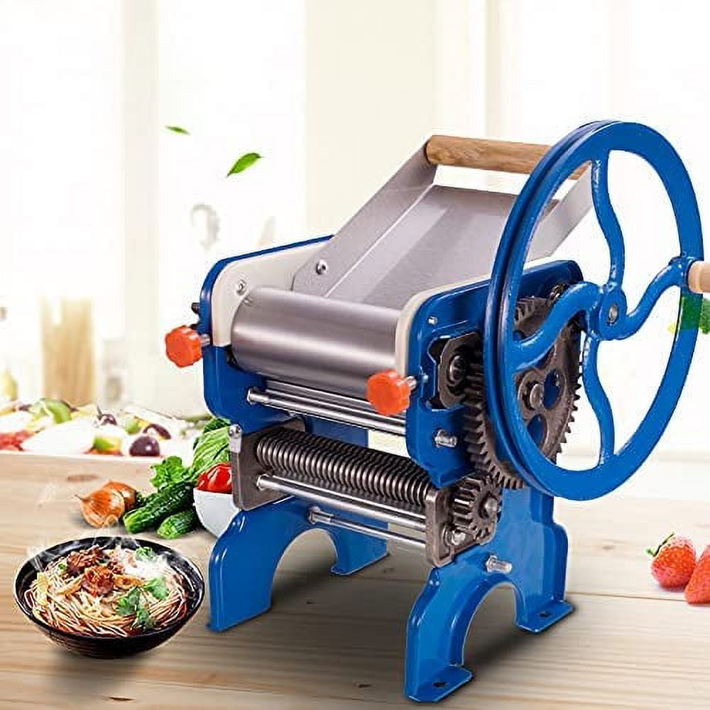 Anqidi Electric Noodles Machine 135W Commercial Silver Stainless