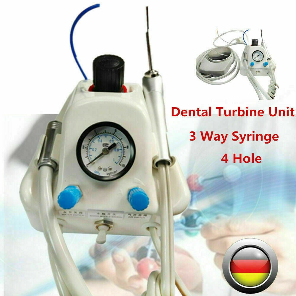 ANQIDI Dental dentist 4-Loch Air Turbine Unit Work Air compressor