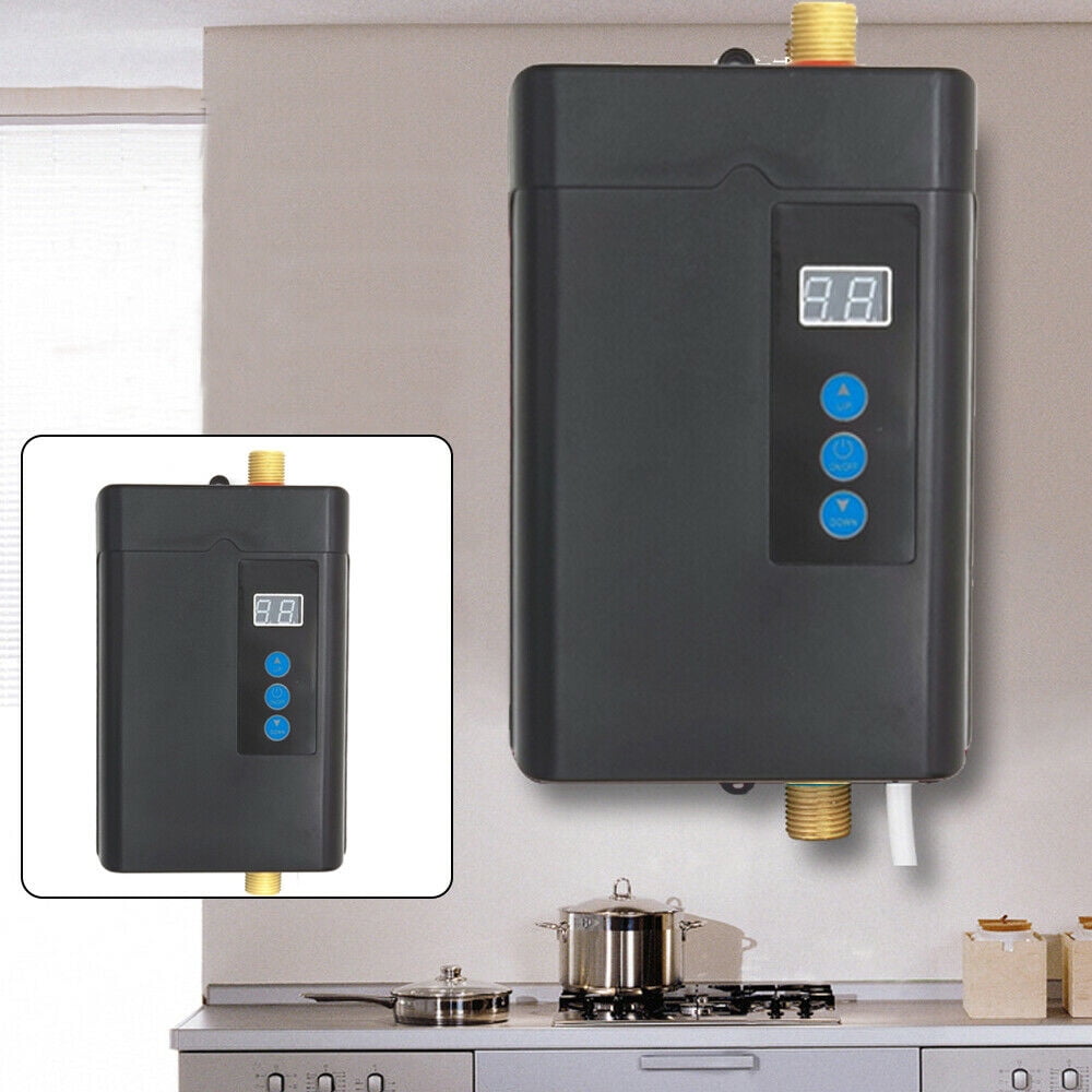 ANQIDI Electric Tankless Water Heater Instant Digital Hot Water Heater with  Remote Control - Walmart.com