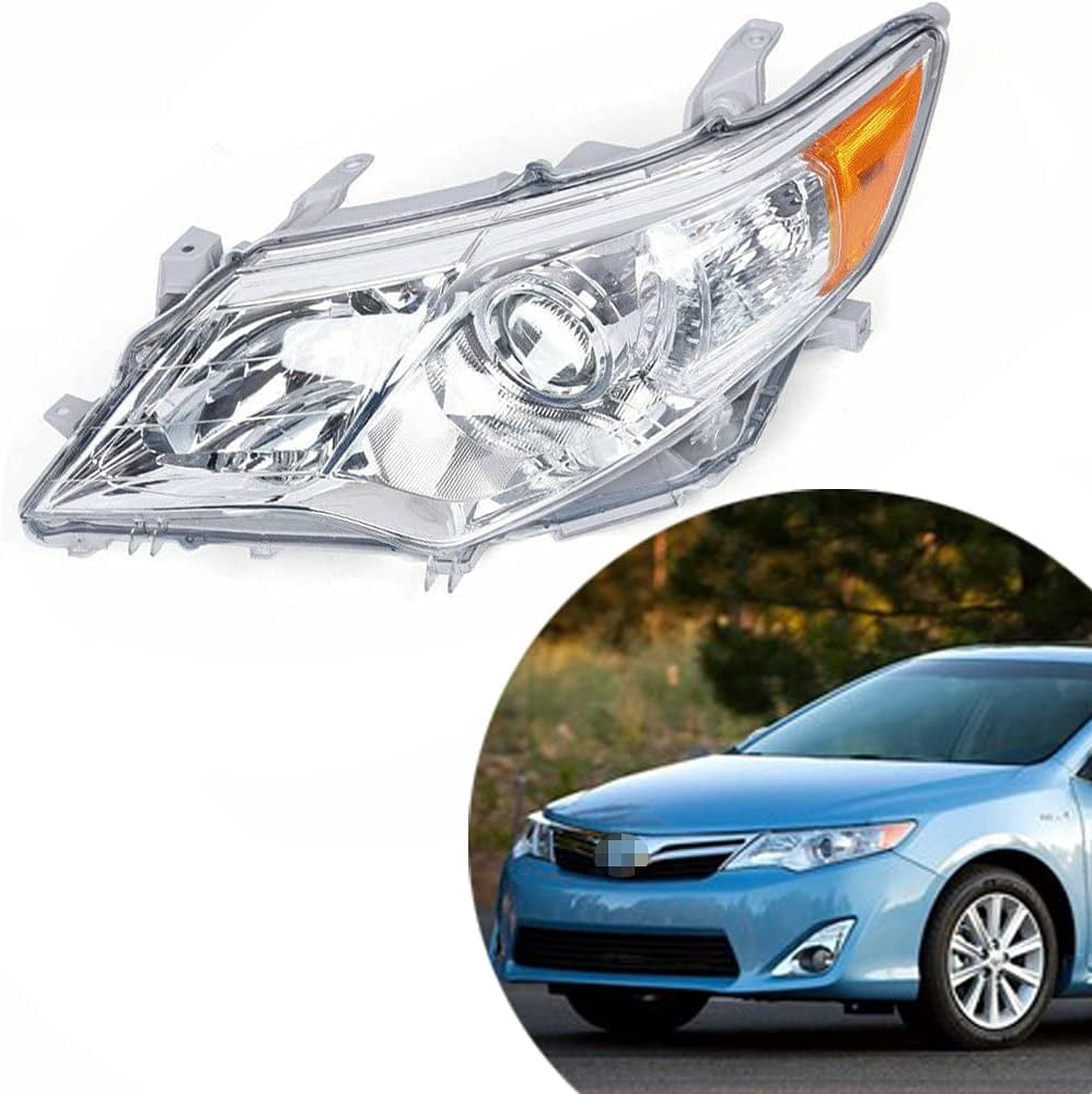 Driver Side Headlight Assembly – For 2012-2014 Toyota Camry Halogen (With Fender)