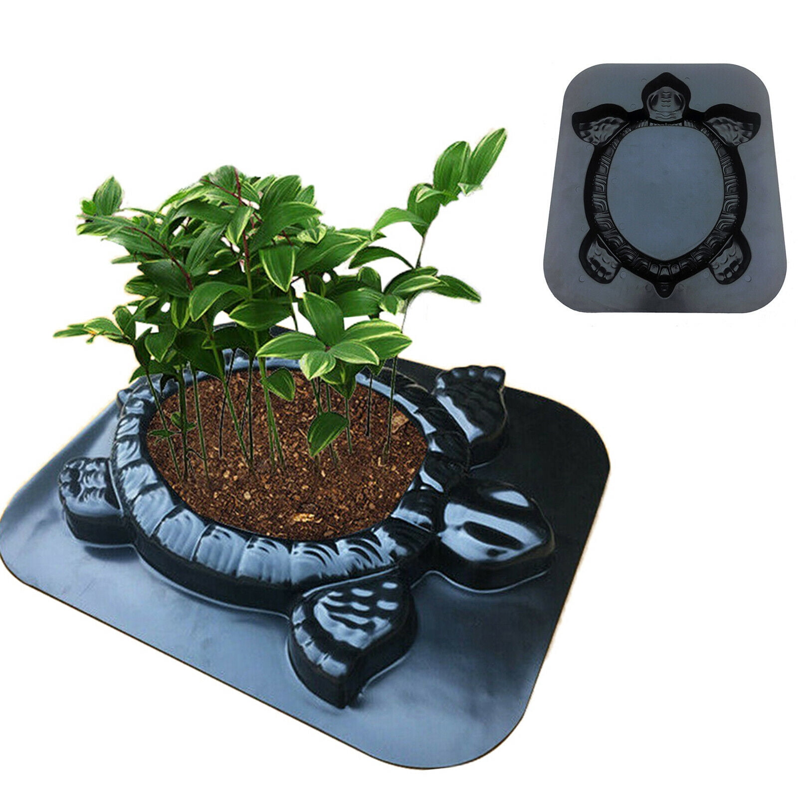 ANQIDI Turtle Stepping Stone Mold Reusable Garden Path Concrete Cement Mould DIY Pavement Mold