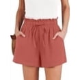 thumbnail image 1 of ANRABESS Shorts for Women Summer Casual High Waisted Wide Leg Drawstring Lounge Shorts Comfy 2026 Beach Vacation Clothes Large, 1 of 11