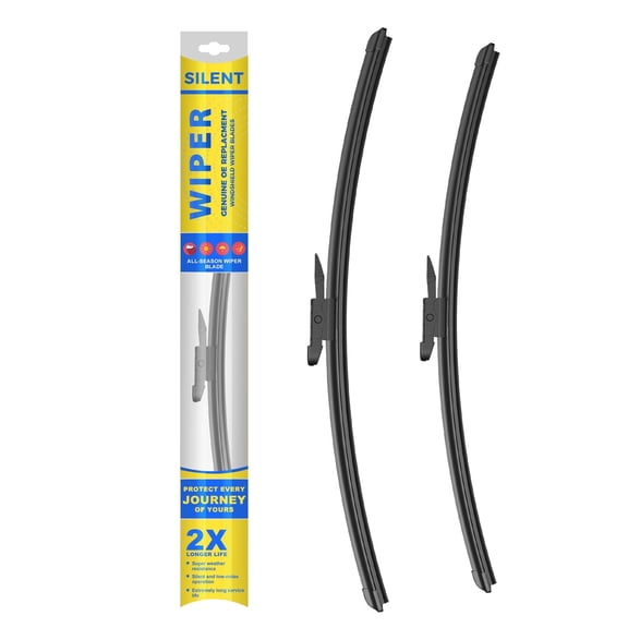 2 Wipers Factory 28"+28" for Ford Edge Escape Focus Original Equipment Replacement Front and Rear Windshield Wiper Blade