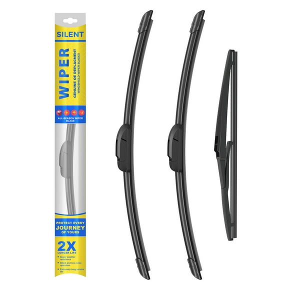 Windshield Wiper Blades Replacement for 2014-2021 Jeep Grand Cherokee OEM Quality Premium All-Seasons Wiper blades Set - 22" 21" 11"(Pack of 3)