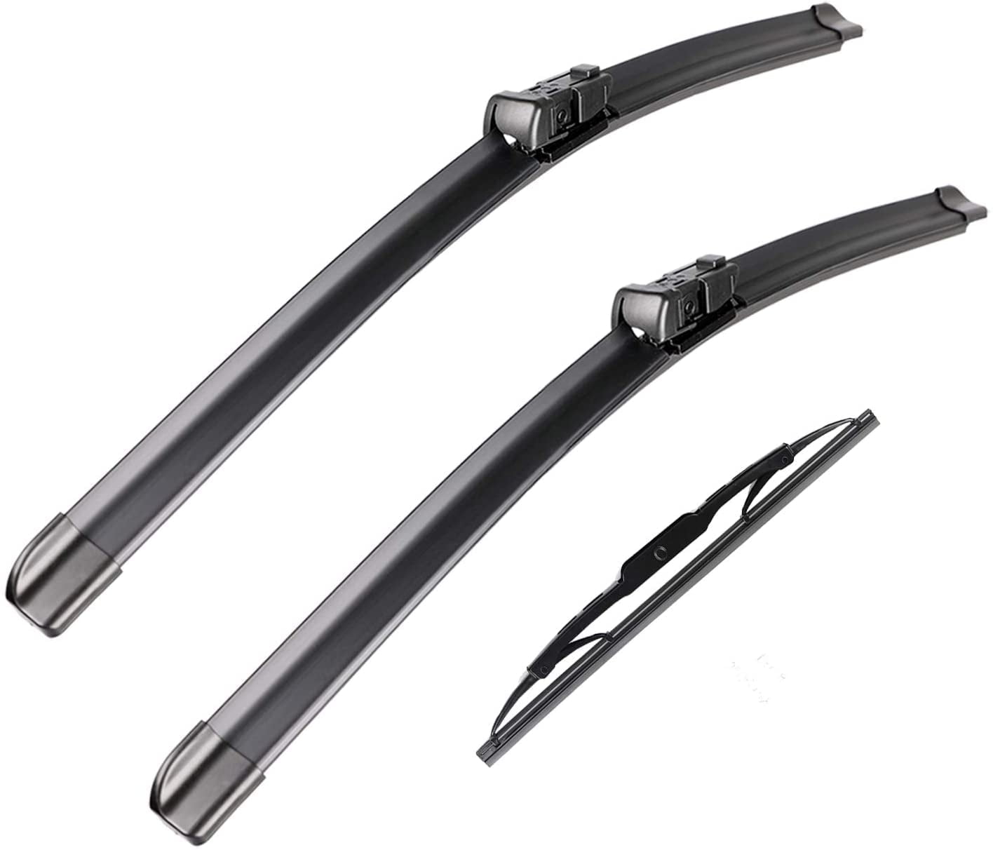 3 Wipers Factory 24"+17"+13" for GMC Terrain Chevrolet Equinox 2010-2017 Original Equipment Replacement Front and Rear Windshield Wiper Blade -(Set of 3)