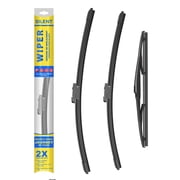 VYAOP Windshield Wipers Replacement for 2017-2024 Mazda CX-5,2016-2024 CX-9 OEM Quality All Season Wiper Blades 24" 18" 14" (3 Pack)