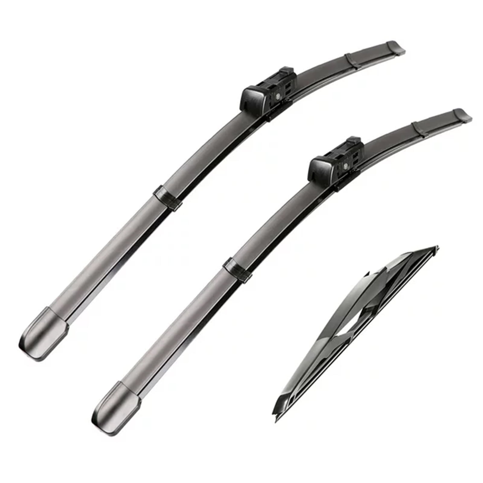 3 Wipers Factory 25"+22"+15" for 2018-2021 Volkswagen Tiguan Original Equipment Replacement Front and Rear Windshield Wiper Blade (Set of 3)