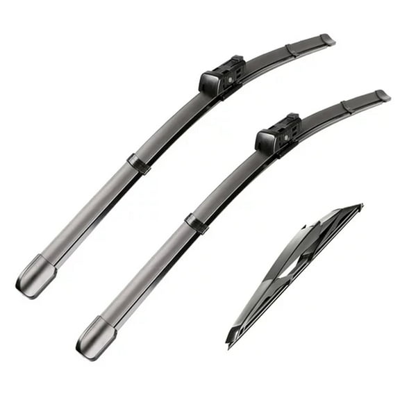 3 Wipers Factory 25"+22"+15" for 2018-2021 Volkswagen Tiguan Original Equipment Replacement Front and Rear Windshield Wiper Blade (Set of 3)