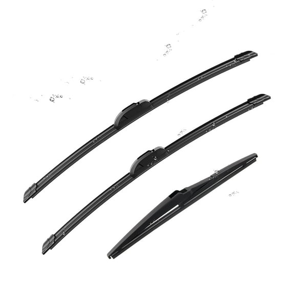 Windshield Wiper Blades Replacement for 2023-2024 Kia Sportage OEM Quality Premium All-Seasons Wiper blades Set - 26" 16"12"(Pack of 3)