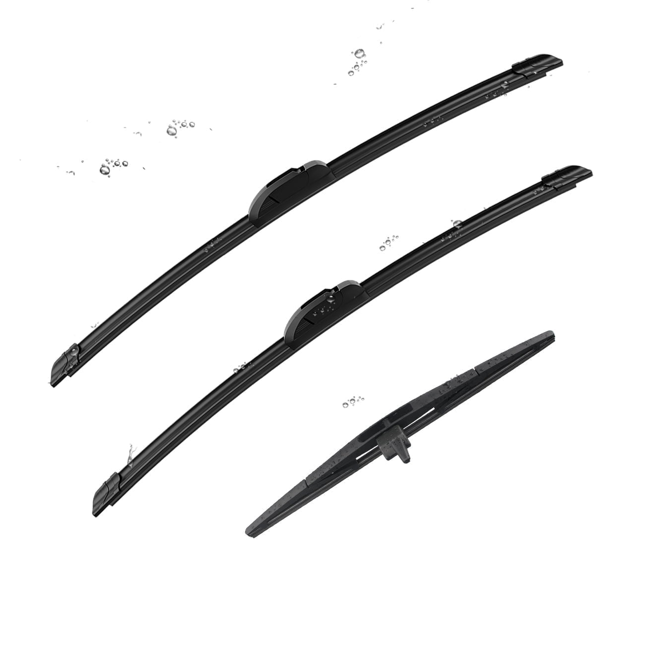 3 Wipers Oem Quality 22"+21"+14" for Honda Pilot 2009-2015 Original Equipment Replacement Front and Rear Windshield Wiper Blade (Set of 3)