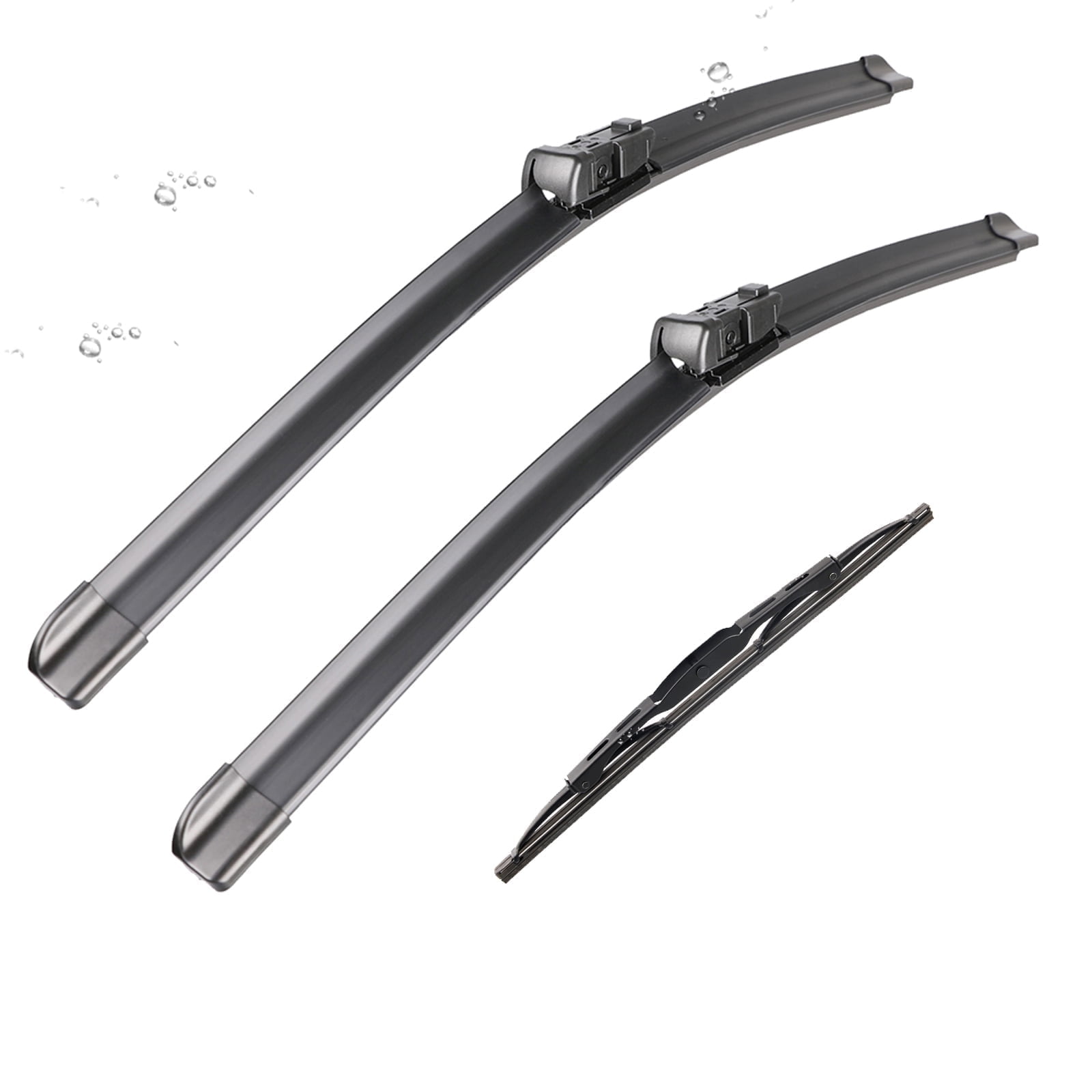 3 Wipers Oem Quality 26"+14"+10" for Buick Encore 2013-2021 Original Equipment Replacement Front and Rear Windshield Wiper Blade (Set of 3)