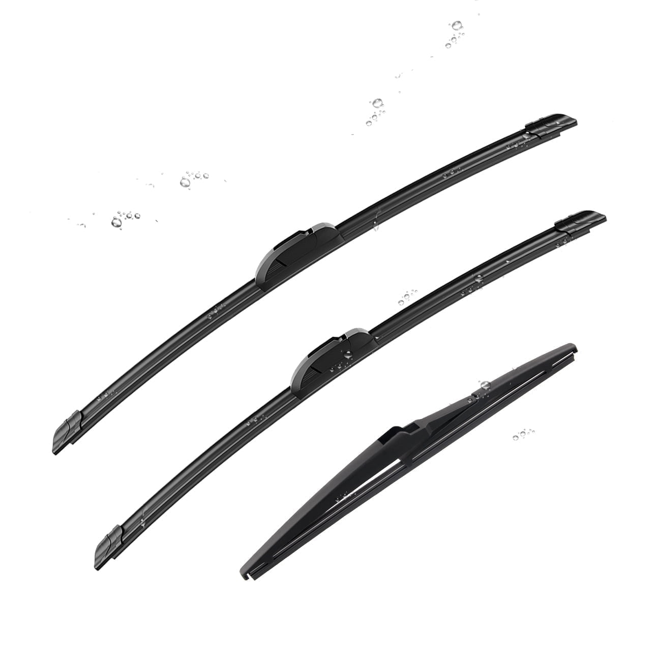 3 Wipers Oem Quality 26"+16"+10" for Toyota Rav4 2013-2018 Original Equipment Replacement Front and Rear Windshield Wiper Blade (Set of 3)