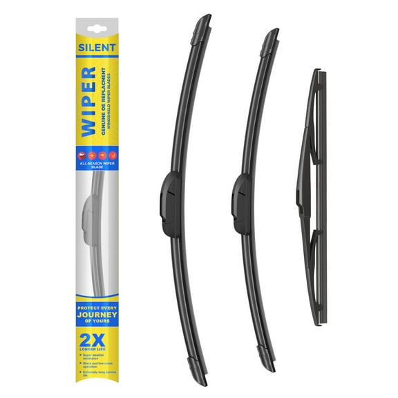 Windshield Wiper Blades Replacement for 2010-2015 Toyota Prius,2012-2015 Toyota Prius Plug-In OEM Quality Premium All-Seasons Wiper blades Set - 26"19"16"(Pack of 3)