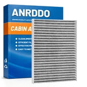 ANRDDO Cabin Air Filter with Activated Carbon, Replacement for Buick Enclave 2008-2017, Chevy Traverse 2009-2017, GMC Acadi 2007-2016