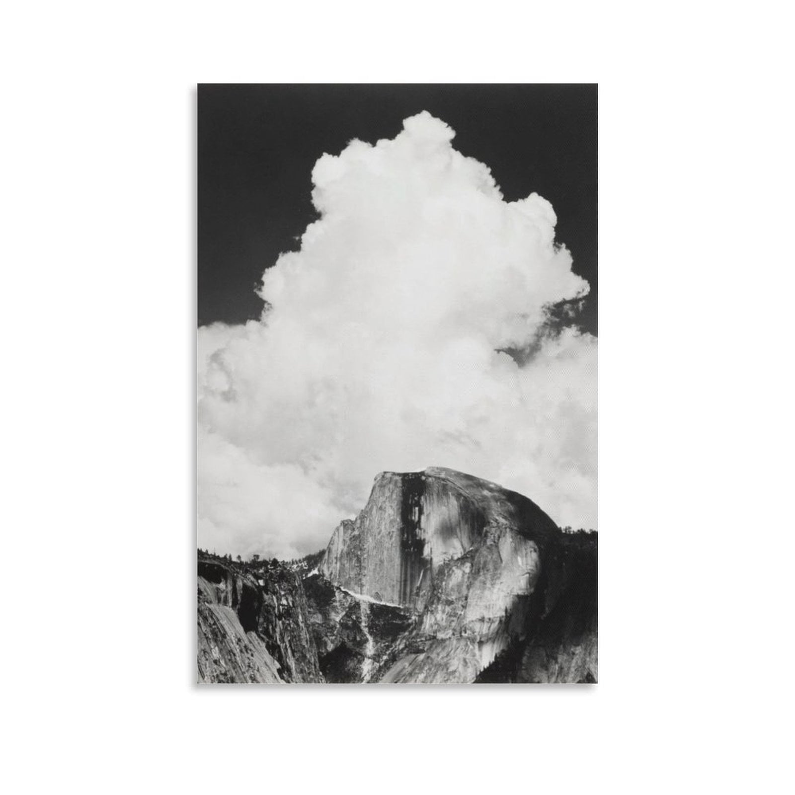ANSEL ADAMS Half Dome Canvas Poster Wall Art Picture Prints 