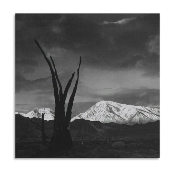 ANSEL ADAMS Sunrise Mount Tom Posters Art Print Wall Photo Paint Poster Hanging Picture Family Bedroom Decor Gift 16x16inch(40x40cm)