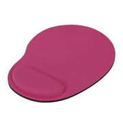 ANSELF Mouse Pad Comfortable Mouse Mat with Wrist Rest Support for PC Laptop(Pink)