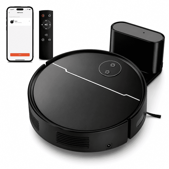 ANSFIL 3 in 1 Robot Vacuum/Mop/Sweep Combo with Smart App&Voice Control,2-in-1 Tank, 4500pa Suction, Q10S
