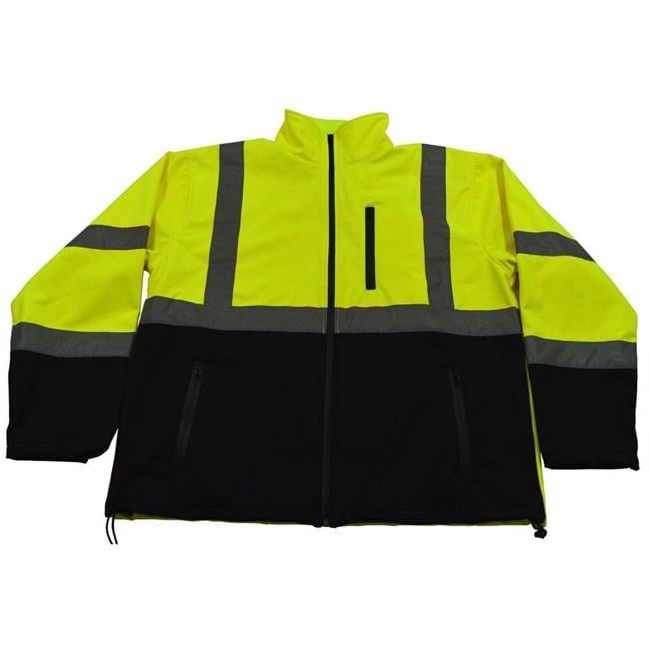 ANSI 107-2015 Class 3 Two Tone Bottom Water Resistant Soft Shell Jacket ...
