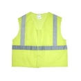 thumbnail image 1 of ANSI Class 2 Non Durable Flame Retardant Vest, Mesh, Lime -Medium, 1 of 1