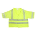 thumbnail image 1 of ANSI Class 3 Durable Flame Retardant Vest, Solid, Lime, 4XLarge, 1 of 1
