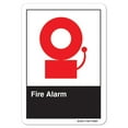 thumbnail image 1 of ANSI Emergency Sign - Fire Alarm |  Aluminum Sign | Protect Your Business, Work Site, Warehouse & Shop Area osha safety sign |  Made in the USA, 1 of 6