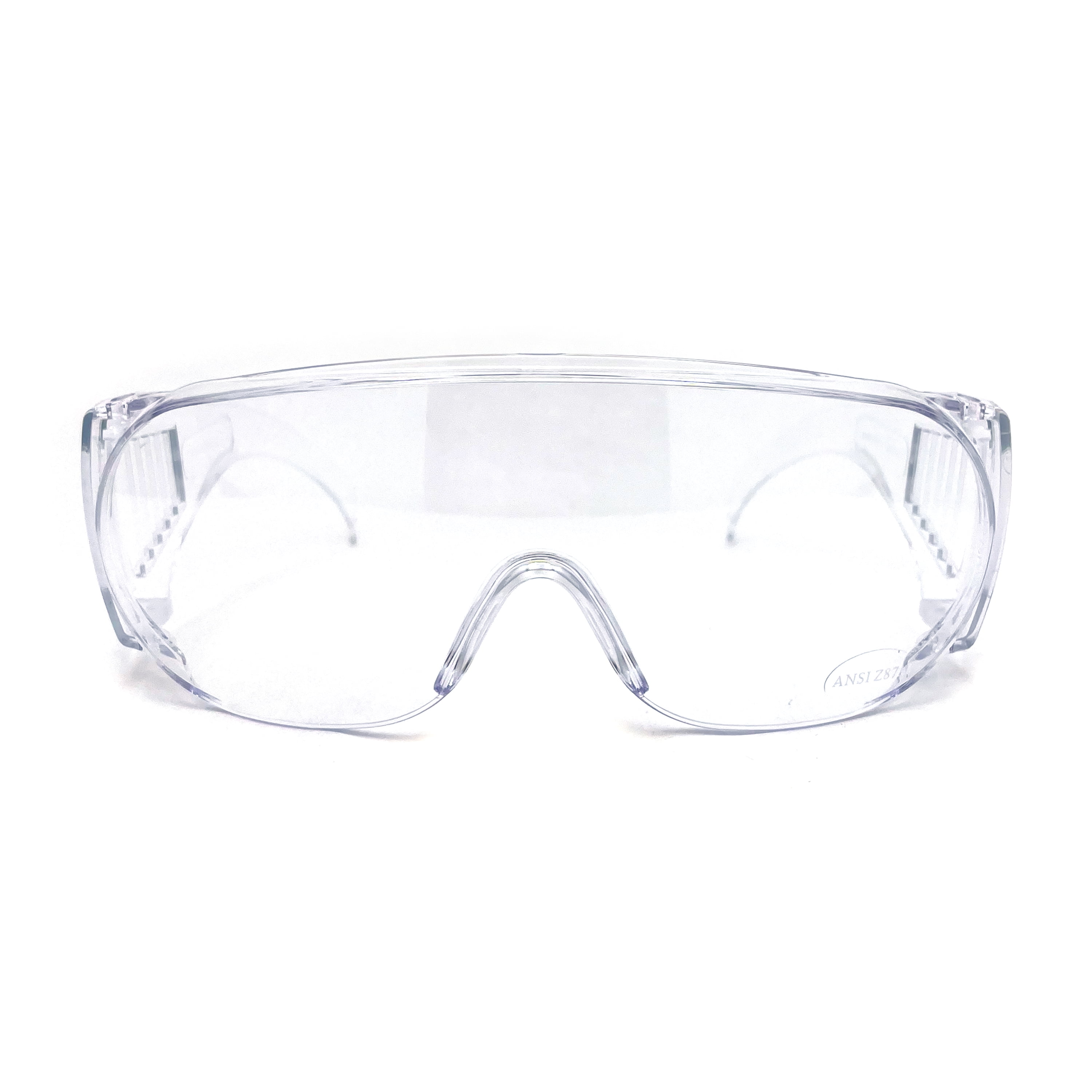 Ansi Z871 Fit Over Oversized Shield Clear Safety Glasses 6389