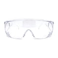 ANSI Z87.1 Fit Over Oversized Shield Clear Safety Glasses