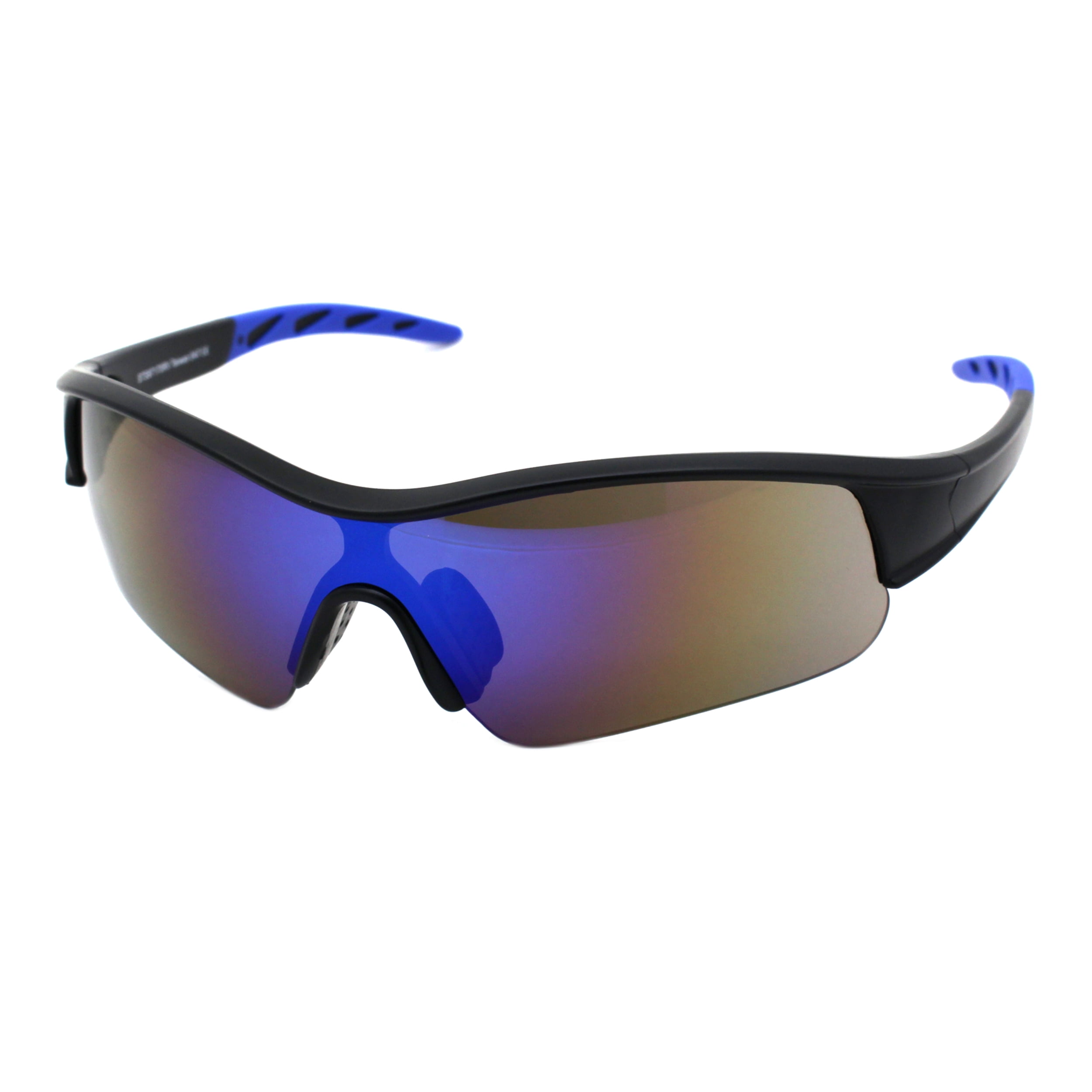 ANSI Protective Safety Sunglasses Mirrored Lens Light Wrap