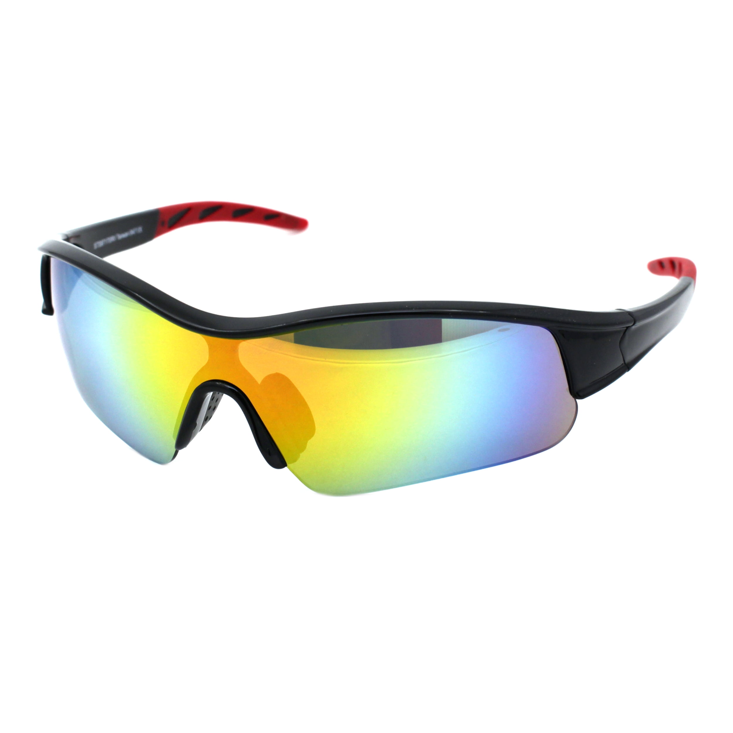 UO Mirrored Lens Sunglasses D63 - Vintage Round Mirrored Flat Lens Sunglasses – Iris Fashion main image 2
