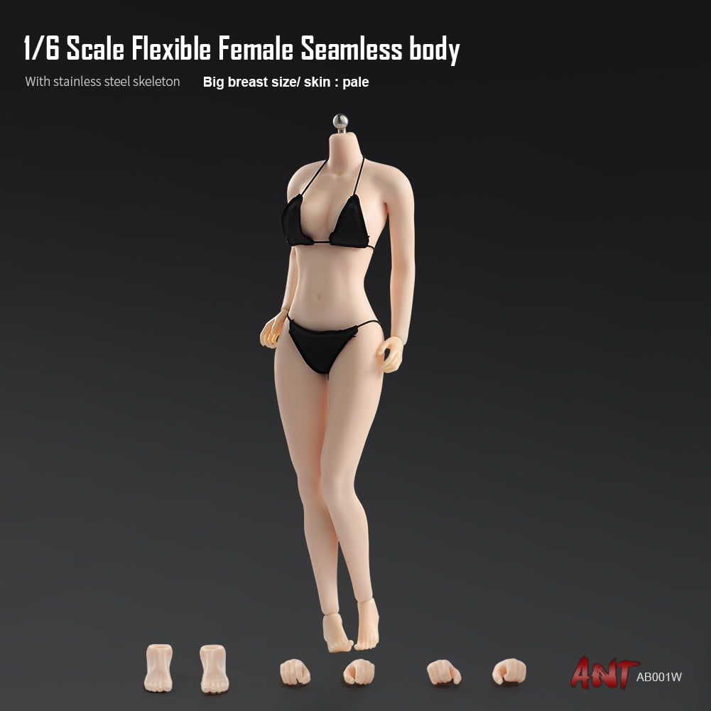 ANT 1/6 Scale Flexible Female Seamless Action Figure Body with