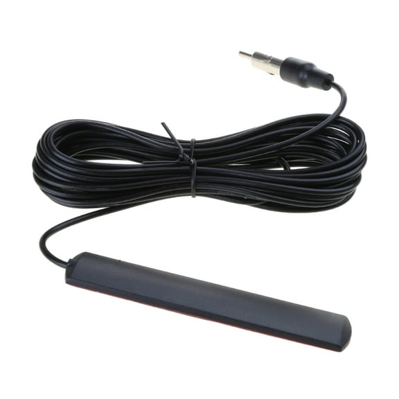 ANT-309 Car FM Radio Hidden Antenna Patch Signal Booster 5-Meter Length Electronic Stereo Amplifier Windscreen Aerial for Auto Vehicle Accessories