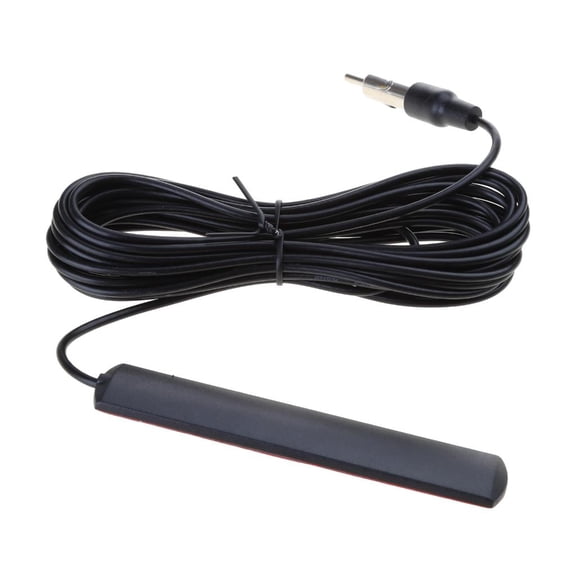 ANT-309 Car FM Radio Hidden Antenna Patch Signal Booster 5-Meter Length Electronic Stereo Amplifier Windscreen Aerial for Auto Vehicle Accessories
