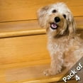 thumbnail image 1 of Non-Slip Pet Stair Treads, Set of 4, Clear Adhesive Strips - Puppy Treads-Color:Clear,Material:Vinyl, 1 of 2