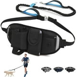 ANTBABA Hands Free Dog Leash with Adjustable Waist Bag for Walking ...