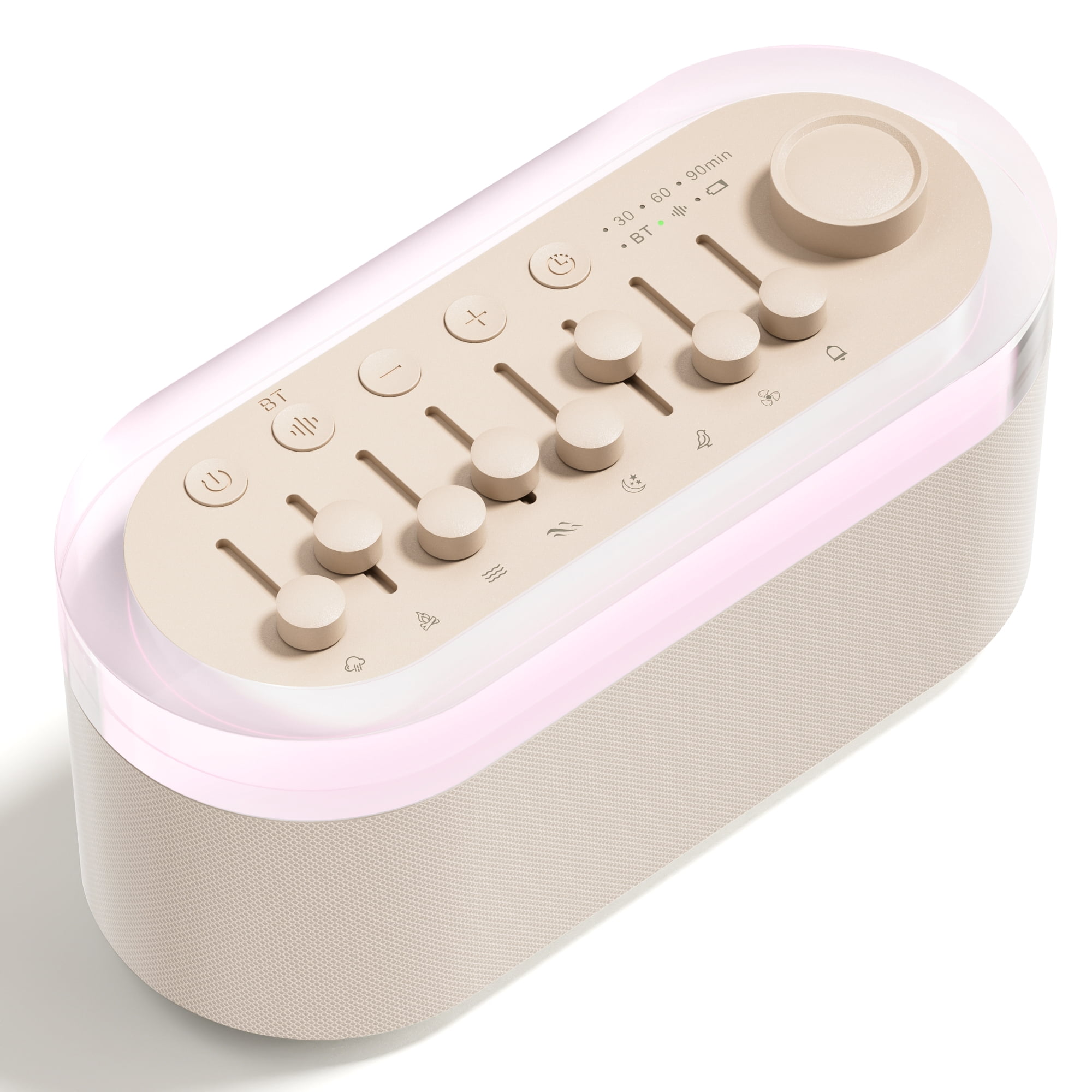 ANTBOOK White Noise Sound Machine for Sleep with Bluetooth
