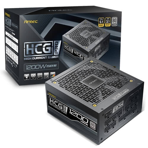 Antec HCG1200PROPLATINUMATX3.1 HCG Pro Platinum 1200W Fully Modular Power Supply