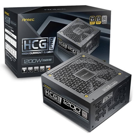 Antec HCG1200PROPLATINUMATX3.1 HCG Pro Platinum 1200W Fully Modular Power Supply